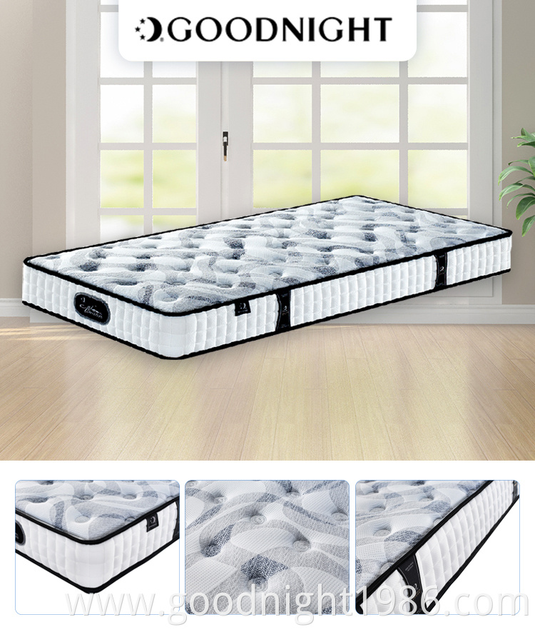 Organic Non Toxic Natural Foam Pocket Spring Mattress Manufacturers